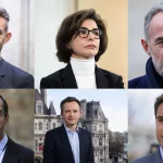 Affiches électorales pour les municipales 2026 à Paris