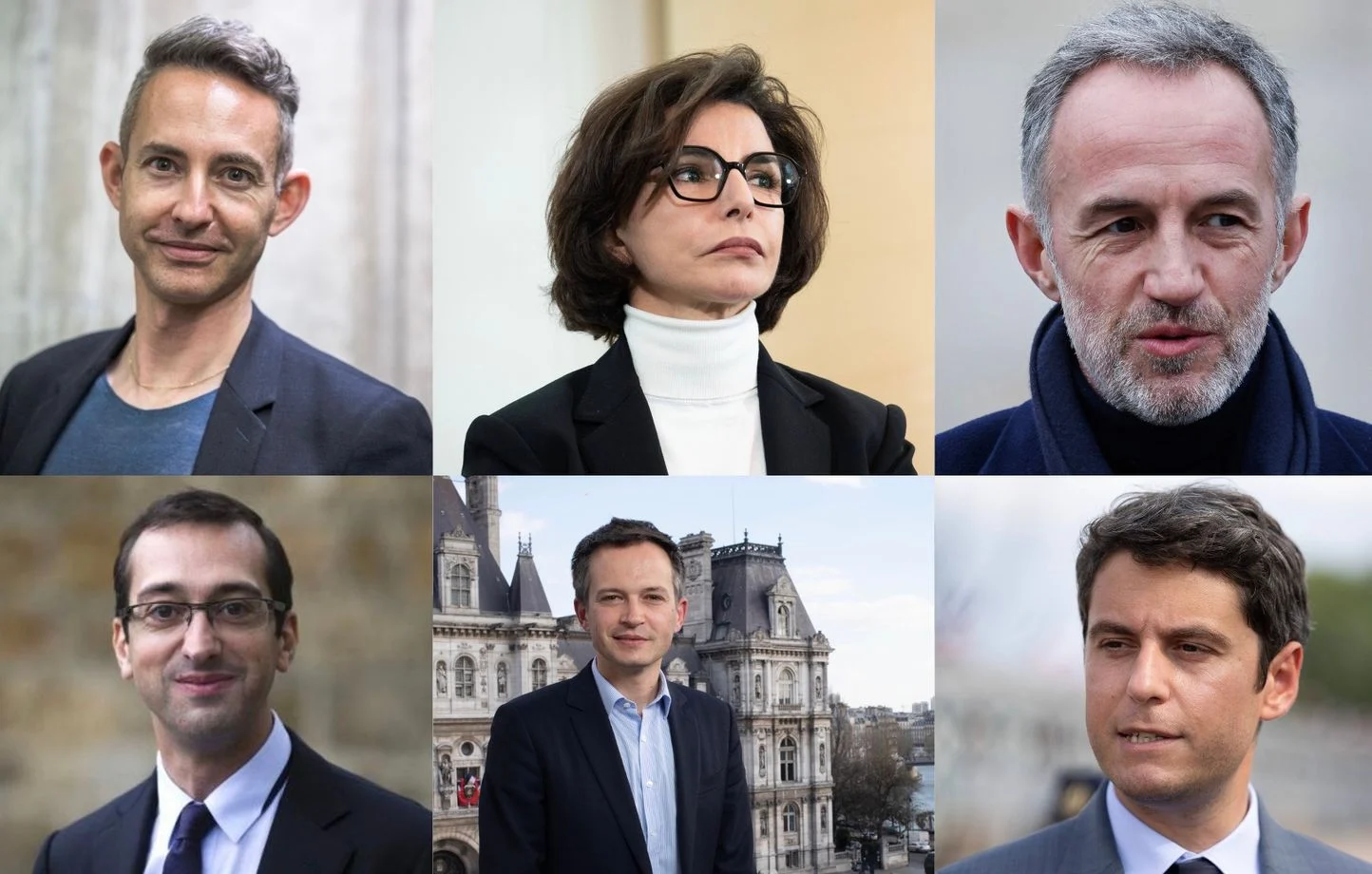 Affiches électorales pour les municipales 2026 à Paris