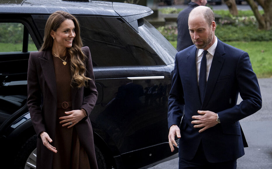 Le prince William et la princesse Kate lors d’un engagement officiel