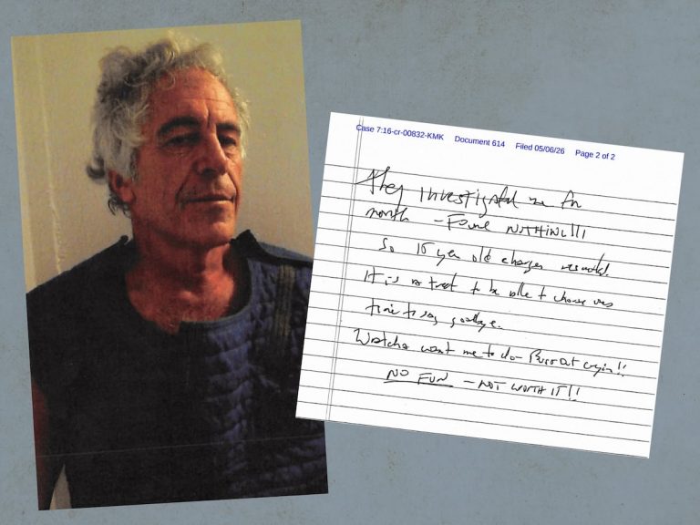 La lettre de suicide présumée d'Epstein rendue publique : sept lignes qui ne dissiperont pas les zones d'ombre
