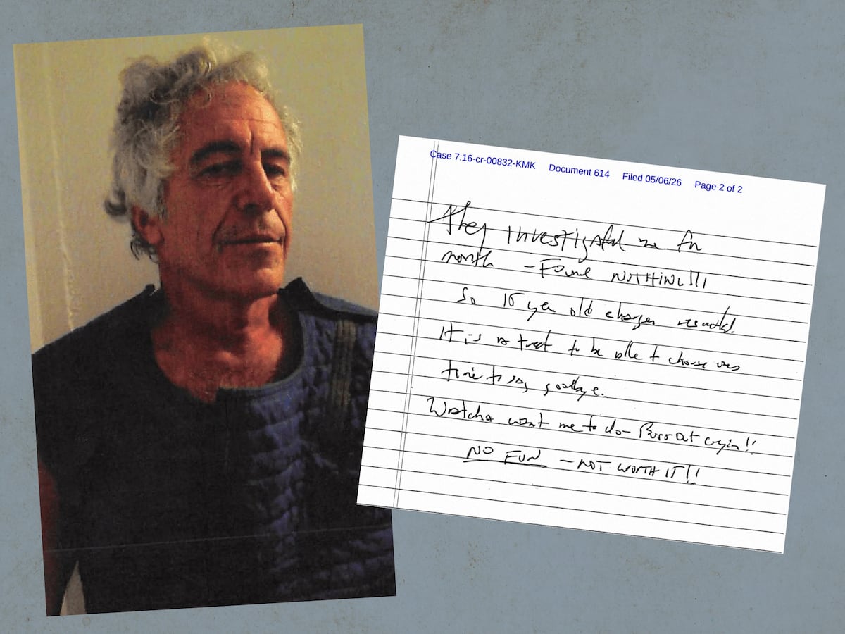 La lettre de suicide présumée d'Epstein rendue publique : sept lignes qui ne dissiperont pas les zones d'ombre